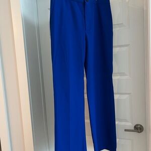 Zara Vibrant Blue Trousers, size large